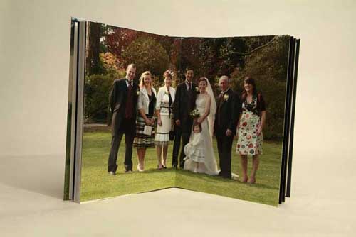 wedding book page
